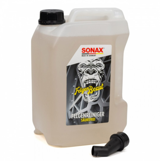 433500, Средство для очистки дисков Sonax Felgen Beast, 5L
